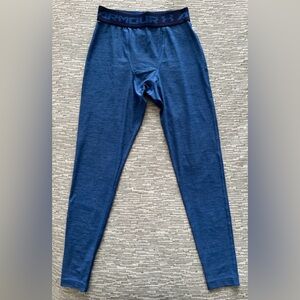Under Armour Men's Blue Compression Tights Medium